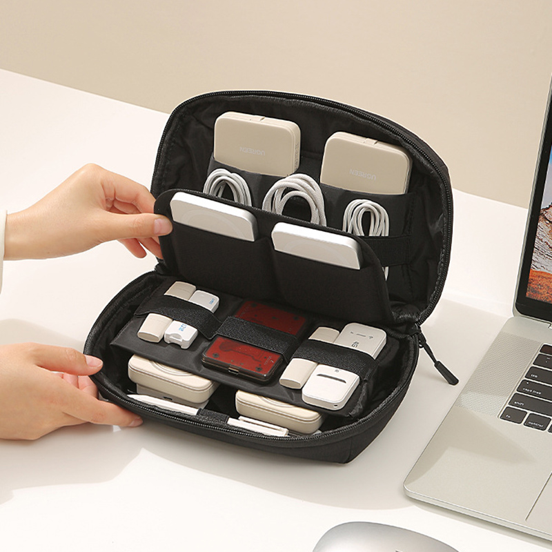 Tech Accessories Gifts For Men - Portable Travel Cord Organizer Electronic Storage