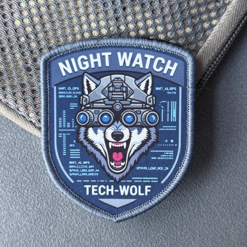 Night Watch Tech-Wolf Patch Ta - Tech Accessories Backpack 评论和价格