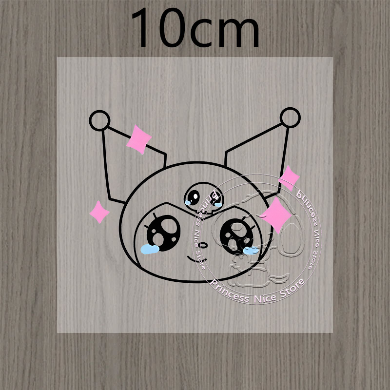 Kawaii Lines Kuromi Sticker Ca - Kawaii Tech Accessories 评论和价格