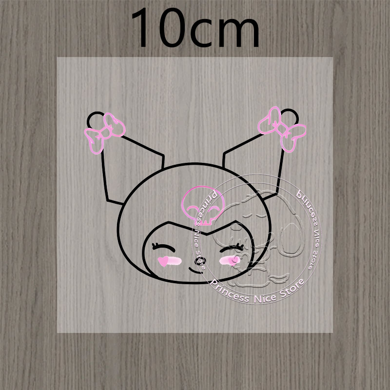 Kawaii Lines Kuromi Sticker Ca - Kawaii Tech Accessories 评论和价格