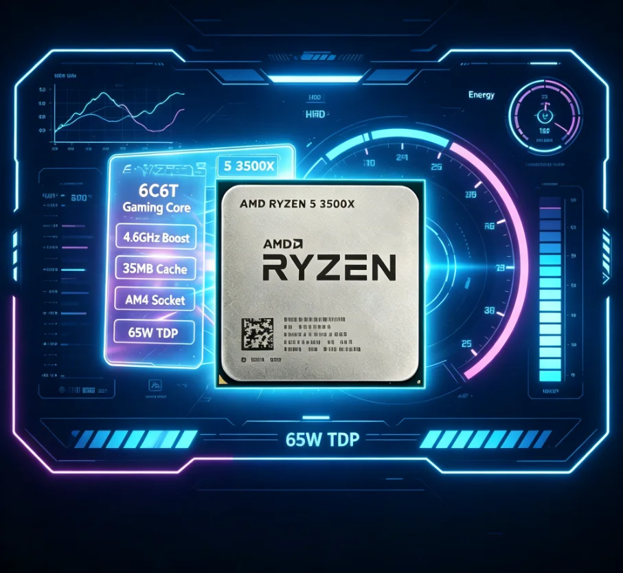 AMD Ryzen 5 3500X AM4 Desktop  - Amd Cpu Ryzen 5 评论和价格