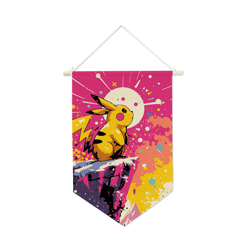 Pokemons Hanging Cloth Anime P - Tech Home Accessories 评论和价格