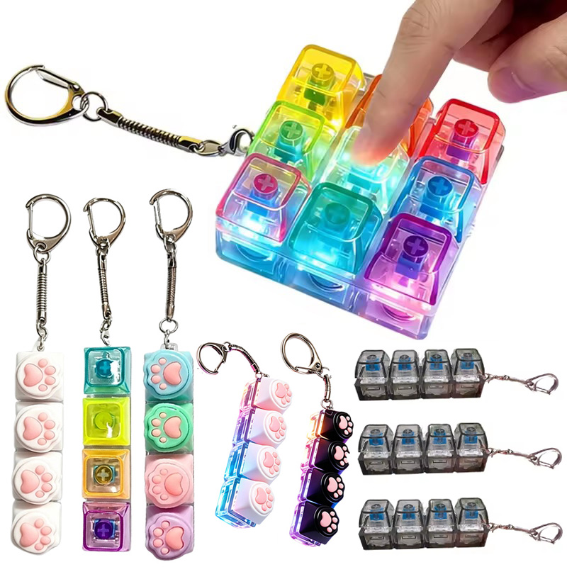 New hot LED Keyboard Keychain  - Tech Office Accessories 评论和价格