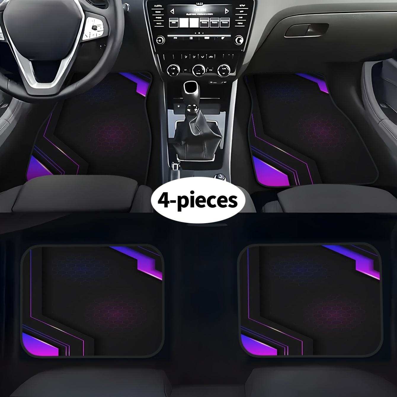 4pcs 2D High-Tech Geometric Pa - Tech Protect Accessories 评论和价格