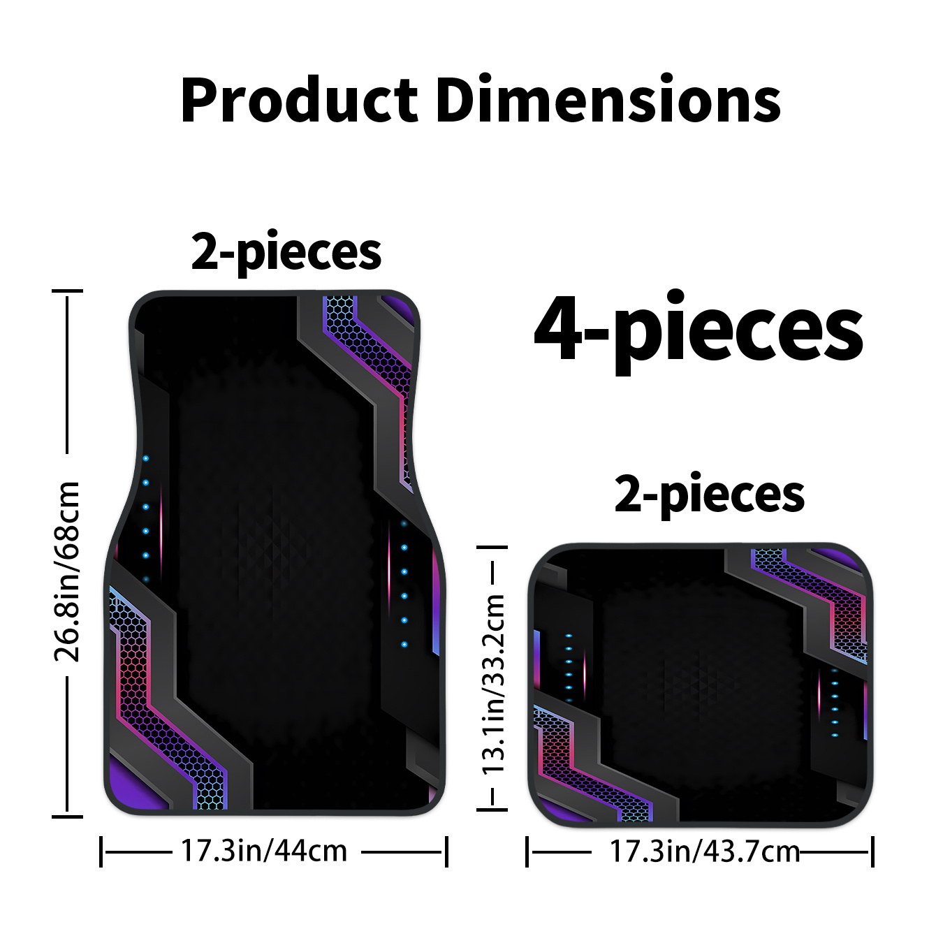4pcs 2D High-Tech Frame Printe - Tech Protect Accessories 评论和价格