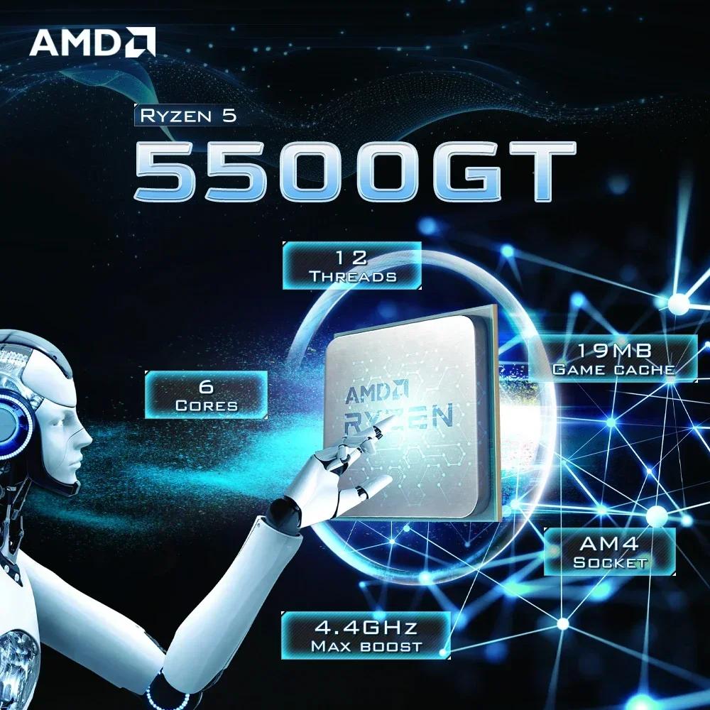 AMD Ryzen 5 5500 ITX Small Cas - Amd Cpu Ryzen 5 评论和价格